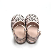 Leather Pocket Sandal | Color 'Dusty Pink' | Hard Sole Shoes Consciously Baby 