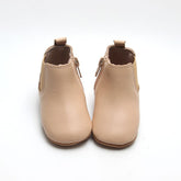 Leather Chelsea Boot | Color 'Honey' | Soft Sole Mitts & Booties Consciously Baby 2 (3 - 6 months) 