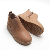 Leather Chelsea Boot | Color 'Sand' | Hard Sole Shoes Consciously Baby 