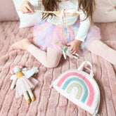 Rainbow Play Purse & Doll Set Activity Toy MON AMI 