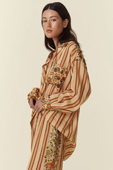 Impala Lily Shirt Dress | Gold Blouses Spell 