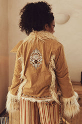 Joplin Cropped Jacket | Hazelnut Outerwear Spell 