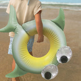 Kiddy Pool Ring Shark Tribe Khaki SunnyLife 