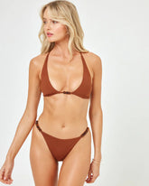 Harlow Bikini Bottom | Coffee Swimwear L-Space 