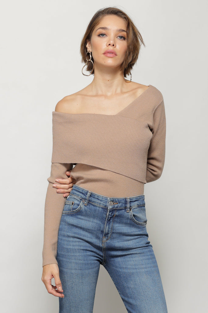 Sylvie Sweater | Sand Sweaters Line & Dot XS Tan 