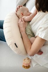 La Maman Wedge - Sand Chambray Nursing Pillow DockATot 