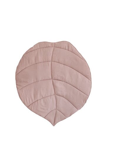 Linen “Powder Pink” Leaf Mat Mat moimili.us 