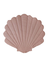 Linen “Powder Pink” Shell Mat Mat moimili.us 