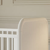 Brimsley Tambour 3-in-1 Convertible Crib | Warm White Cribs & Toddler Beds NAMESAKE 
