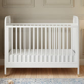 Brimsley Tambour 3-in-1 Convertible Crib | Warm White Cribs & Toddler Beds NAMESAKE 