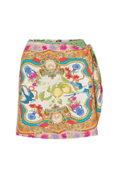 Maddelena Wrap Skirt | Mosaic Skirts Spell XS Mosaic 