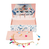 Winter Ballerina Charm Bracelet Advent Calendar Suitcase Decorations Meri Meri 