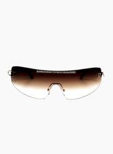 Millie | Gold/ Brown Fade Sunglasses Otra Eyewear 