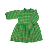 Drew Girl Dress in Festive Green Dress Folklore Las Niñas 2Y Green 