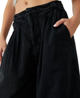 Lotta Love Linen Trouser | Black Pants Free People 