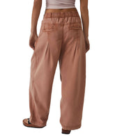 Lotta Love Linen Trouser | Cinnamon Brulee Pants Free People 