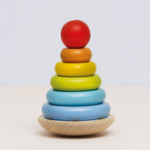 Rainbow Stacking Tower Educational Toys Le Toy Van, Inc. 