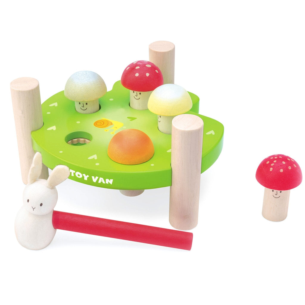 Woodland Mushroom Hammer Game Educational Toys Le Toy Van, Inc. 