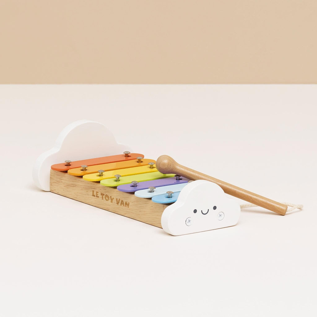 Rainbow Wooden Xylophone Toy Instruments Le Toy Van, Inc. 