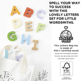 Wooden Alphabet Set & Bag Educational Toys Le Toy Van, Inc. 