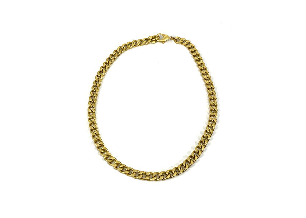 Perfect Curb 2.3 (17") Necklaces Rachel Nathan Designs 17" Gold 