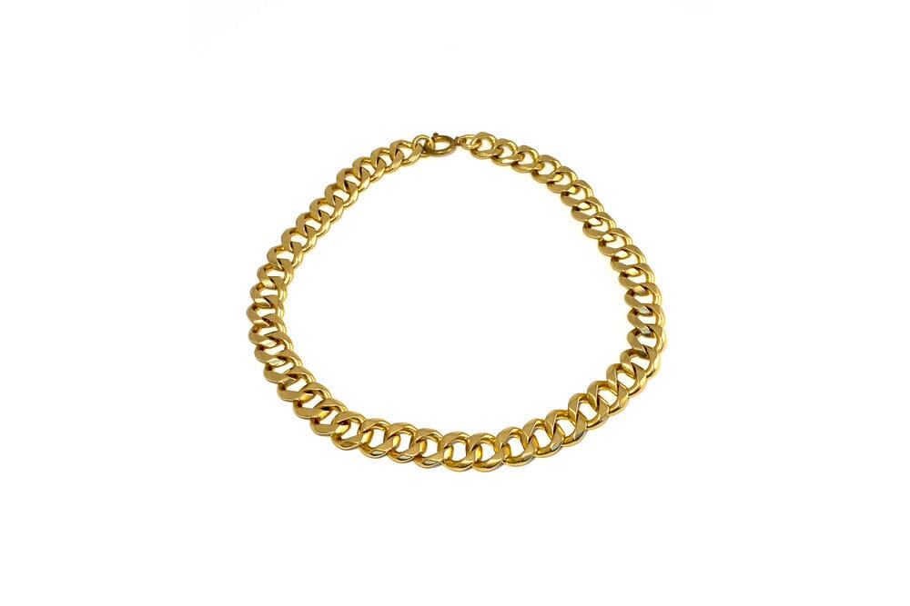Perfect Curb Classic (17/18") Necklaces Rachel Nathan Designs 17/18" Gold 