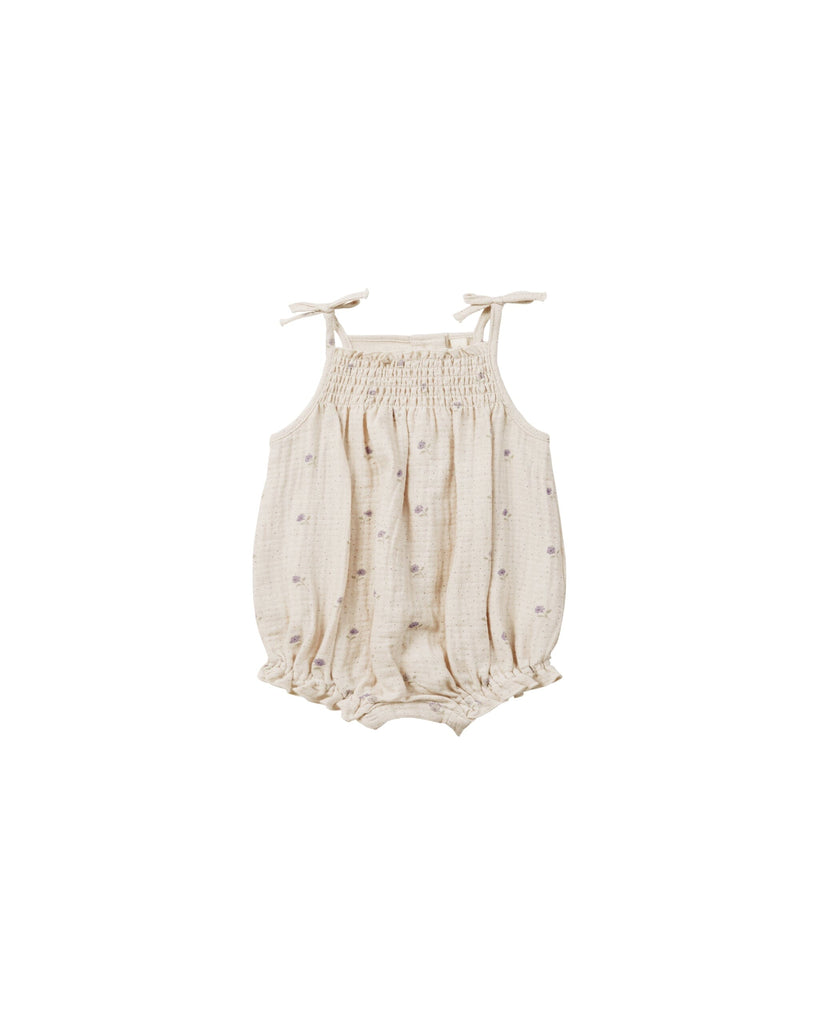 Betty Romper | Sweet Pea Jumpsuits & Rompers Quincy Mae 0-3M Natural-Sweet Pea 