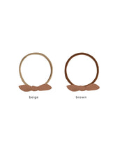 Little Knot Headband | Clay Bows & Headbands Quincy Mae Beige OS 