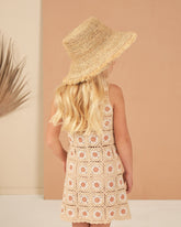Crochet Tank Mini Dress | Floral Dresses Rylee & Cru 