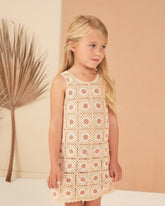 Crochet Tank Mini Dress | Floral Dresses Rylee & Cru 