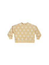 Boxy Pullover | Daisy Sweatshirts Rylee & Cru 2-3Y Yellow 