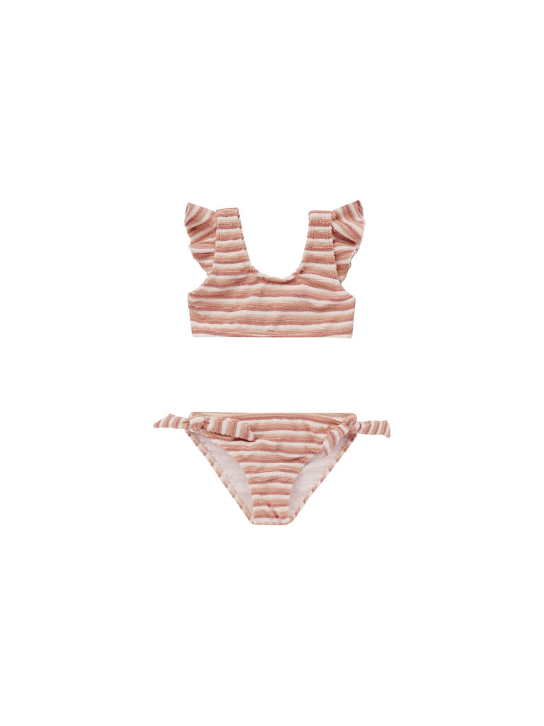 Ojai Bikini | Pink Stripe Swimwear Rylee & Cru 2-3Y Pink Stripe 