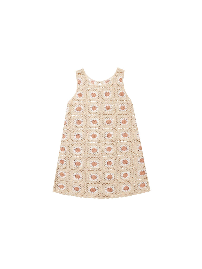 Crochet Tank Mini Dress | Floral Dresses Rylee & Cru 2-3Y Floral 
