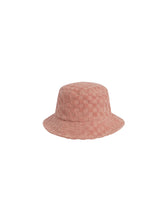 Terry Bucket Hat | Pink Check Hats Rylee & Cru S/M Pink Check 