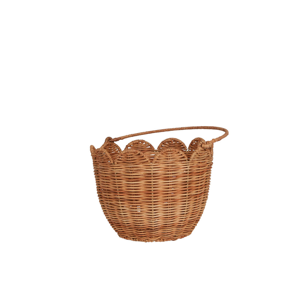 Rattan Tulip Carry Basket | Natural Baskets Olli Ella 