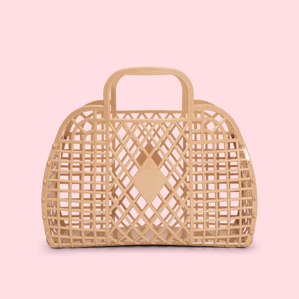 Retro Basket | Small Latte Bags Sun Jellies 