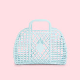Retro Basket | Small Blue Bags Sun Jellies 