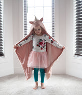 Uliana Unicorn Hooded Blanket Blanket MON AMI 