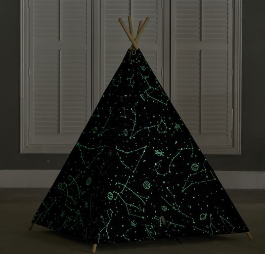Glow in the Dark Teepee by Wonder and Wise Wonder and Wise 