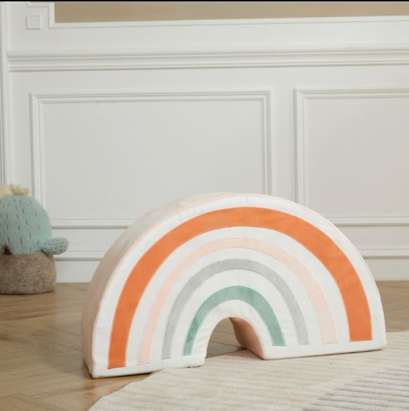 Rainbow Pouf by Wonder and Wise Wonder and Wise 