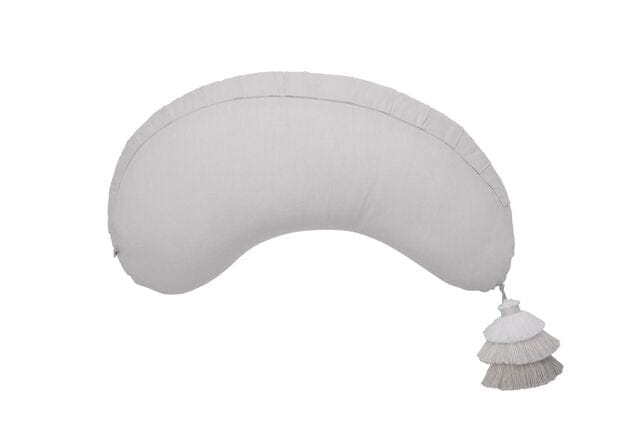 La Maman Wedge - Fog Grey Chambray Nursing Pillow DockATot 