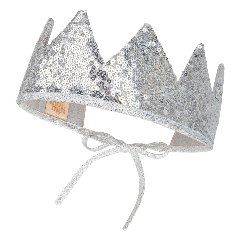 “Silver Sequins” Fairy-tale Crown Crown moimili.us 