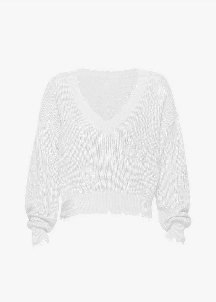 Syd Sweater | White Sweaters Ser.O.Ya White S 