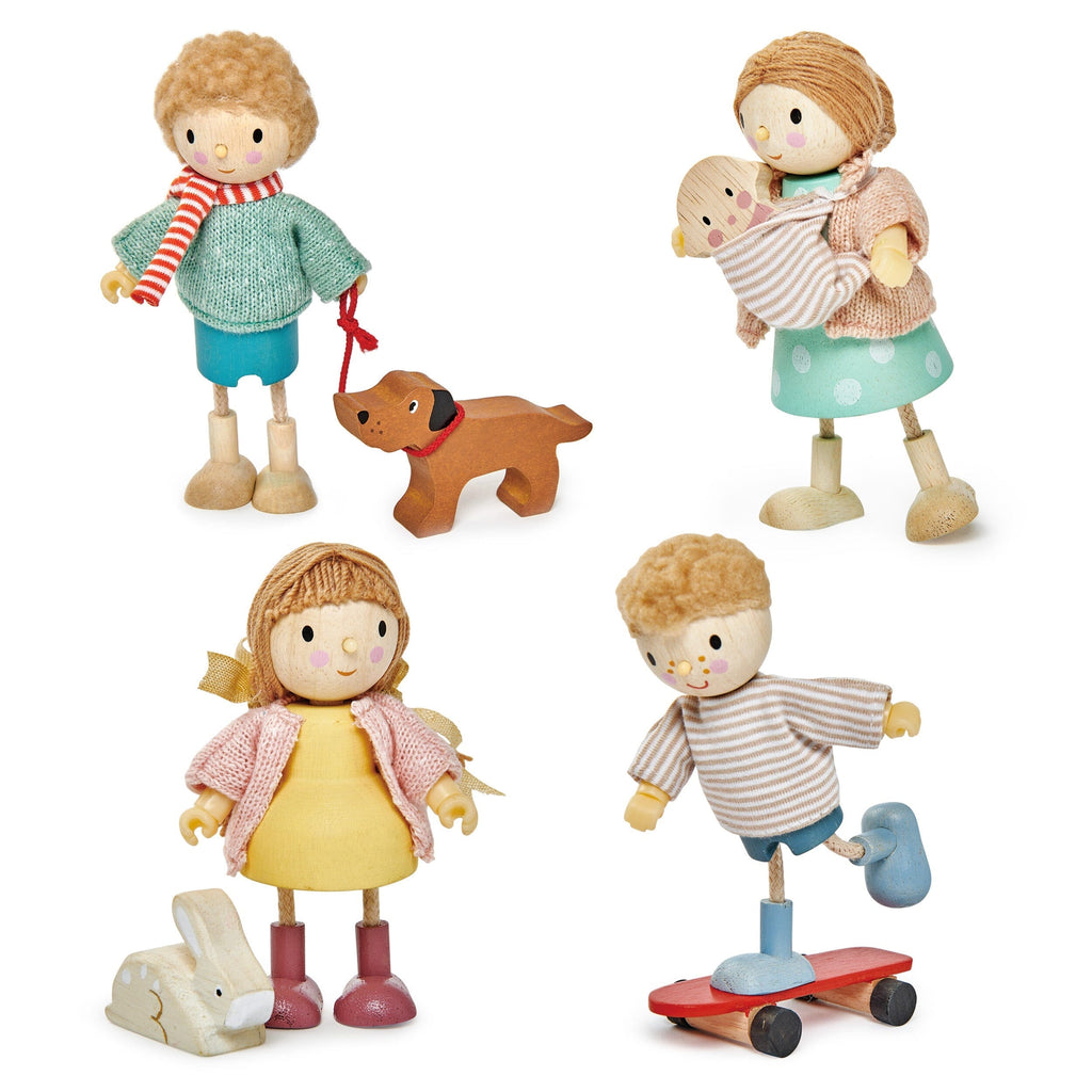 The Goodwood Family Dollhouse Dolls Tender Leaf Toys 