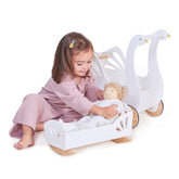 Sweet Swan Dolly Bed Doll Furniture Tender Leaf Toys 