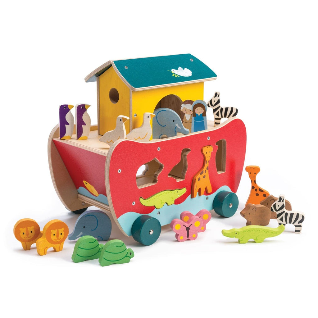 Noah's Shape Sorter Ark Animals & Arks Tender Leaf Toys 