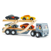 Car Transporter Tender Leaf Toys 