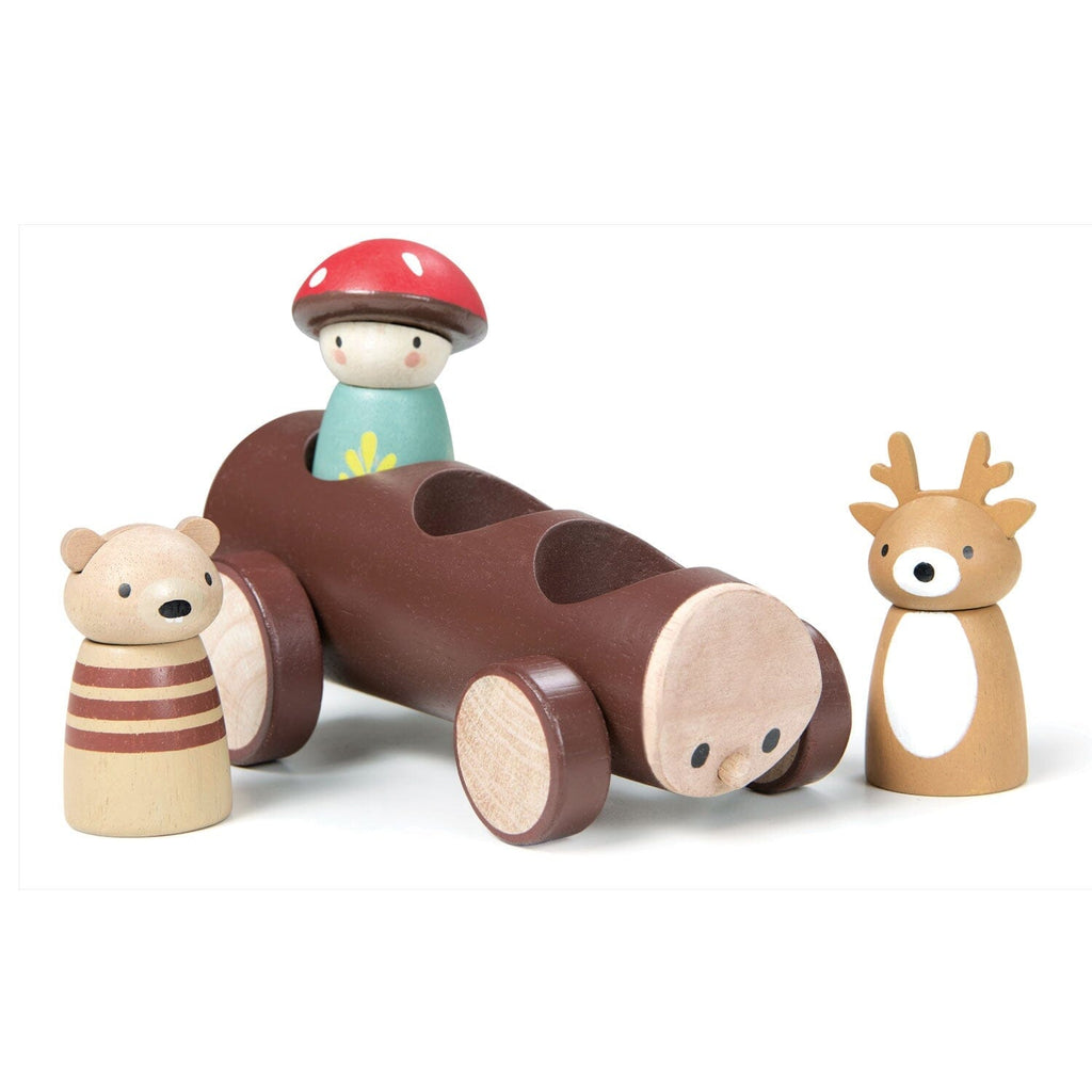 Timber Taxi Cars & Trains Tender Leaf Toys 