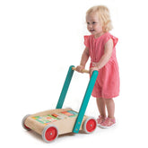 Baby Block Walker Push & Pull Tender Leaf Toys 
