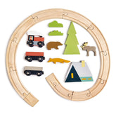 Treetops Train Set Cars & Trains Tender Leaf Toys 